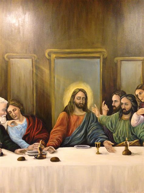 who painted the mural of the last supper